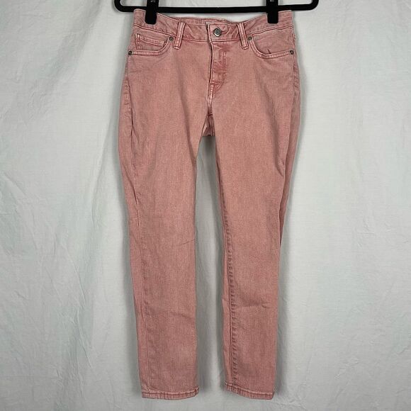 Lucky Brand Salmon Lolita Crop Skinny Denim Jeans - Women’s 26 - Picture 2 of 11